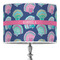 Preppy Sea Shells 16" Drum Lampshade - ON STAND (Poly Film)