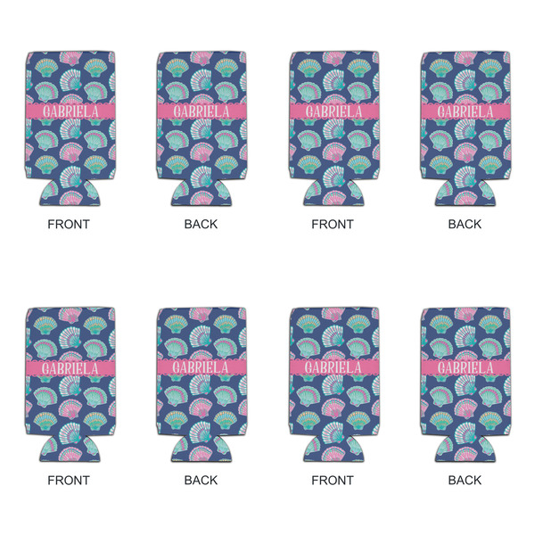 Preppy Sea Shells 16oz Can Sleeve - Set of 4 - APPROVAL