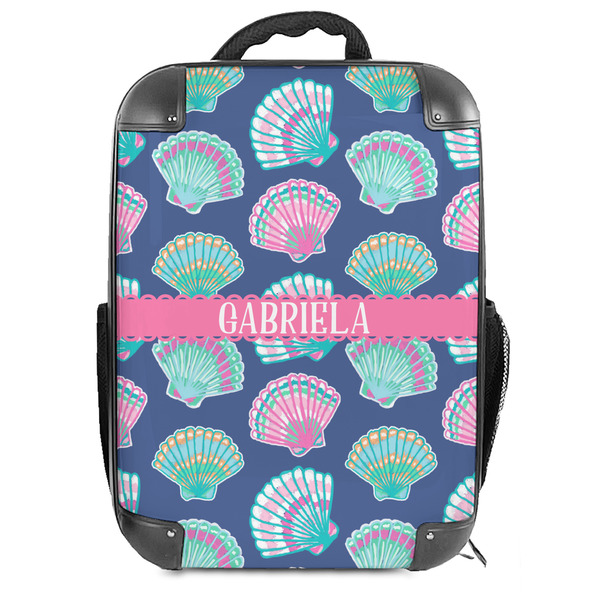 Custom Preppy Sea Shells 18" Hard Shell Backpack (Personalized)
