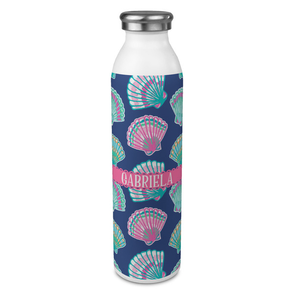 Custom Preppy Sea Shells 20oz Stainless Steel Water Bottle - Full Print (Personalized)