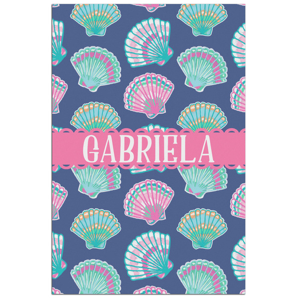 Custom Preppy Sea Shells Poster - Matte - 24x36 (Personalized)