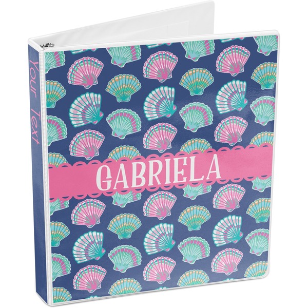 Preppy Sea Shells 3-Ring Binder 3/4 - Main