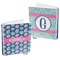 Preppy Sea Shells 3-Ring Binder Front and Back