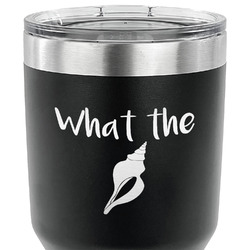 Preppy Sea Shells 30 oz Stainless Steel Tumbler (Personalized)