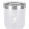 Preppy Sea Shells 30 oz Stainless Steel Ringneck Tumbler - White - Close Up