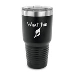 Preppy Sea Shells 30 oz Stainless Steel Tumbler - Black - Single Sided (Personalized)
