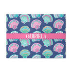 Preppy Sea Shells Area Rug (Personalized)