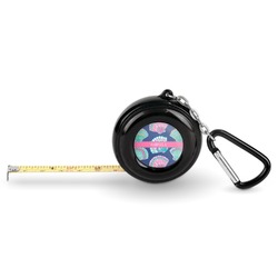 Preppy Sea Shells Pocket Tape Measure - 6 Ft w/ Carabiner Clip (Personalized)