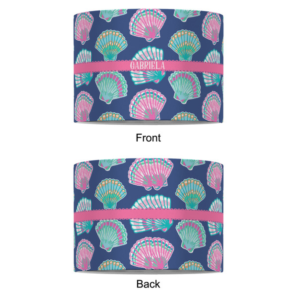 Preppy Sea Shells 8" Drum Lampshade - APPROVAL (Fabric)