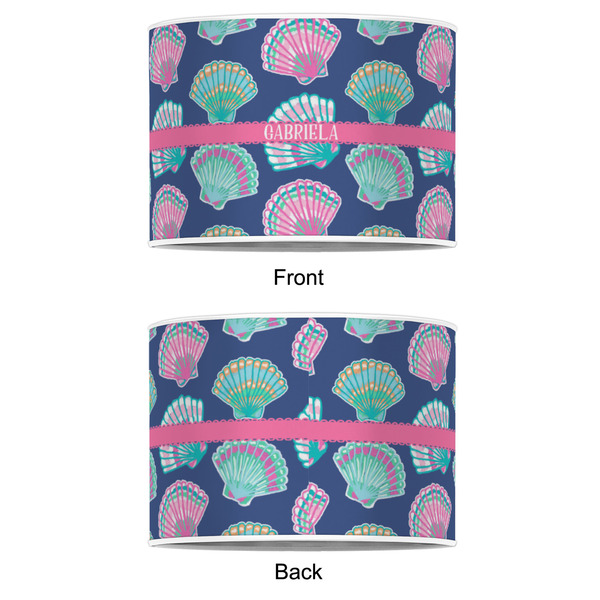 Preppy Sea Shells 8" Drum Lampshade - APPROVAL (Poly Film)