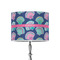 Preppy Sea Shells 8" Drum Lampshade - ON STAND (Poly Film)