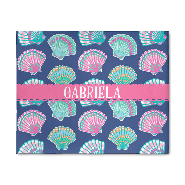 Custom Preppy Sea Shells 8' x 10' Indoor Area Rug (Personalized)