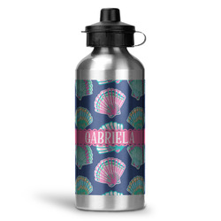 Preppy Sea Shells Water Bottles - 20 oz - Aluminum (Personalized)