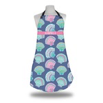 Preppy Sea Shells Apron w/ Name or Text