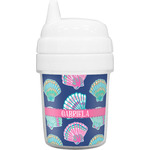 Preppy Sea Shells Baby Sippy Cup (Personalized)