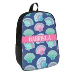 Preppy Sea Shells Kids Backpack (Personalized)