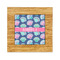 Preppy Sea Shells Bamboo Trivet with 6" Tile - FRONT