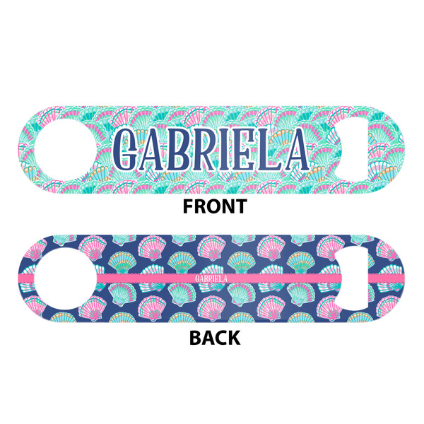 Preppy Sea Shells Bar Bottle Opener - White - Approval