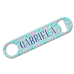 Preppy Sea Shells Bar Bottle Opener w/ Name or Text