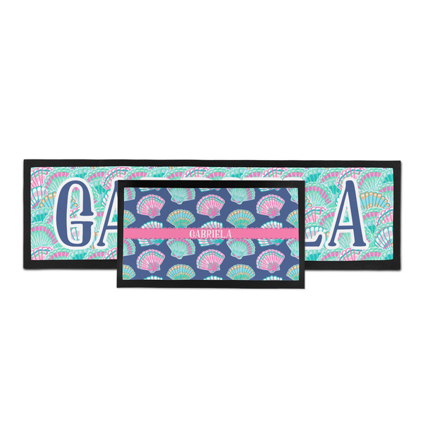 Preppy Sea Shells Bar Mat - Parent Main