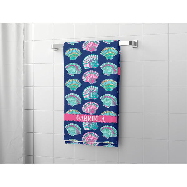Preppy Sea Shells Bath Towel - LIFESTYLE