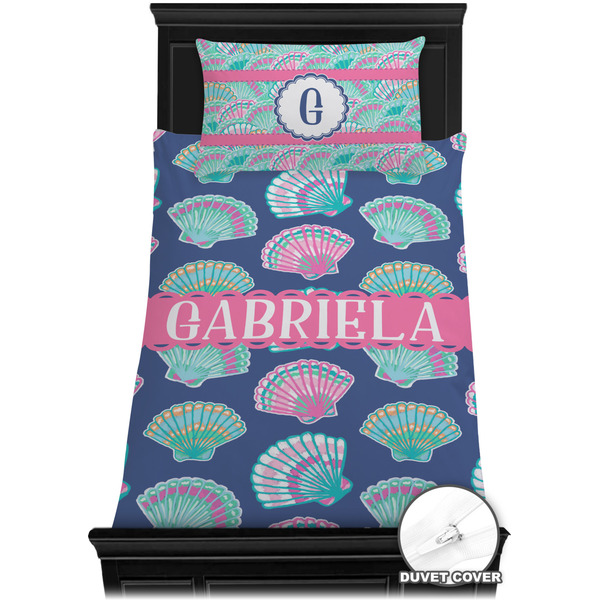 Preppy Sea Shells Bedding Set (TwinXL) - Duvet