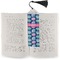 Preppy Sea Shells Bookmark with tassel - In book