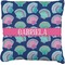 Sea Shells Burlap Pillow (Personalized)