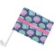 Preppy Sea Shells Car Flag - Small w/ Name or Text