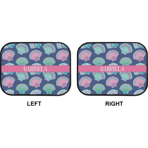 Sea Shells Car Floor Mats (Back Seat) (Approval)