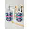 Preppy Sea Shells Ceramic Bathroom Accessories - LIFESTYLE (toothbrush holder & soap dispenser)