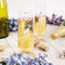 Preppy Sea Shells Champagne Flute - Single - In Context