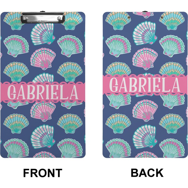 Sea Shells Clipboard (Legal) (Front + Back)