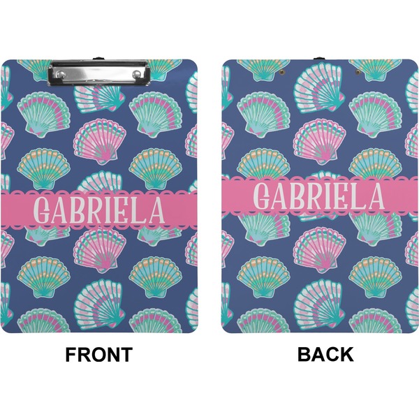 Sea Shells Clipboard (Letter) (Front + Back)