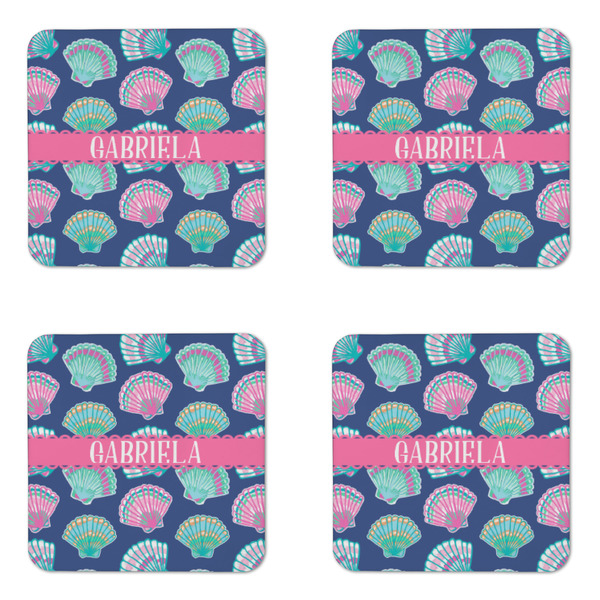 Preppy Sea Shells Coaster Set - APPROVAL