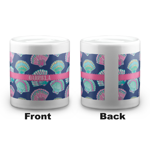 Preppy Sea Shells Coin Bank - Apvl