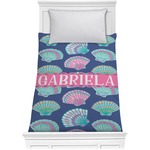 Preppy Sea Shells Comforter - Twin (Personalized)