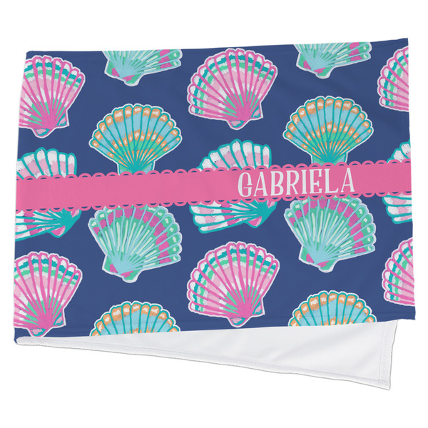 Custom Preppy Sea Shells Cooling Towel (Personalized)
