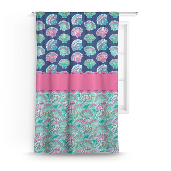 Custom Preppy Sea Shells Curtain - 50"x84" Panel (Personalized)