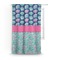 Preppy Sea Shells Curtain With Window and Rod