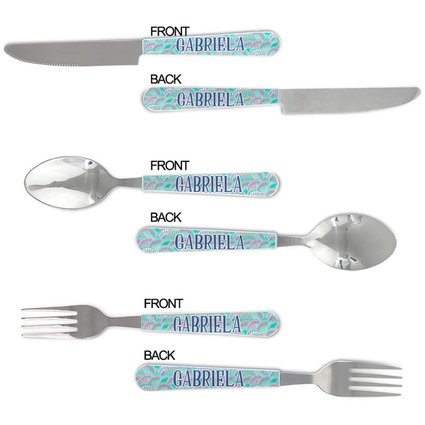 Preppy Sea Shells Cutlery Set - APPROVAL