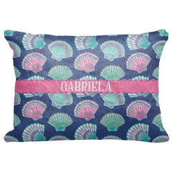 Preppy Sea Shells Decorative Baby Pillowcase - 16"x12" (Personalized)