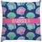 Preppy Sea Shells Decorative Pillow Case (Personalized)