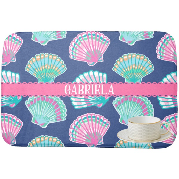 Sea Shells Dish Drying Mat
