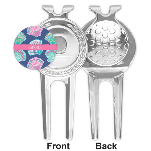 Preppy Sea Shells Divot Tool - Second