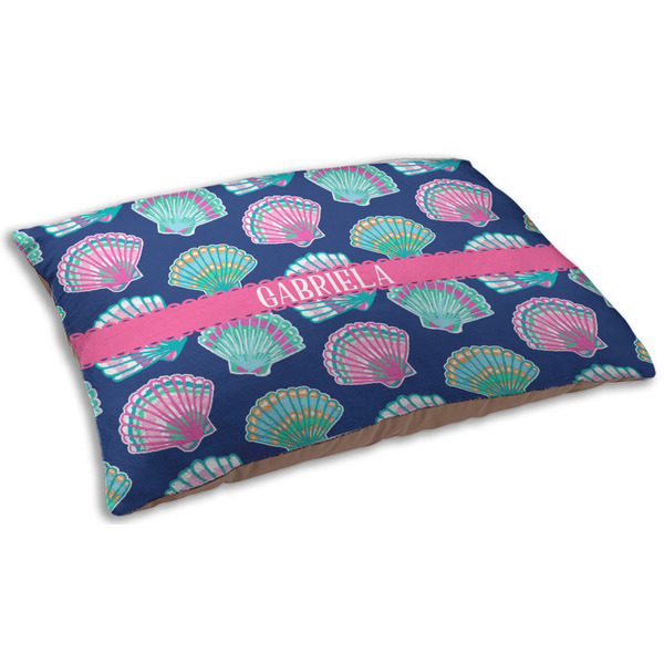 Preppy Sea Shells Dog Beds - SMALL