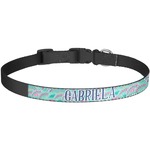 Preppy Sea Shells Dog Collar - Large (Personalized)