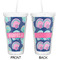Preppy Sea Shells Double Wall Tumbler with Straw - Approval