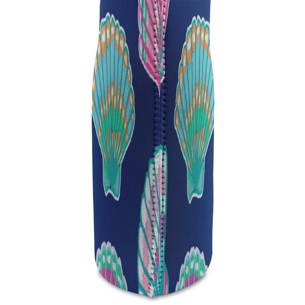 Preppy Sea Shells Double Wine Tote - DETAIL 2 (new)