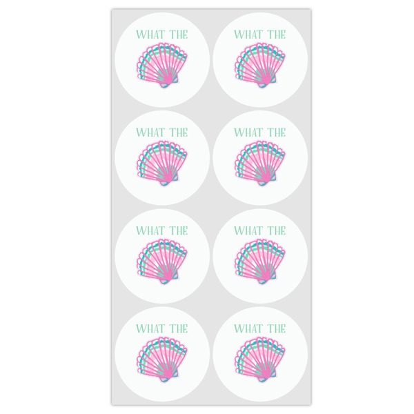 Preppy Sea Shells Drink Topper - Medium - Set of 12